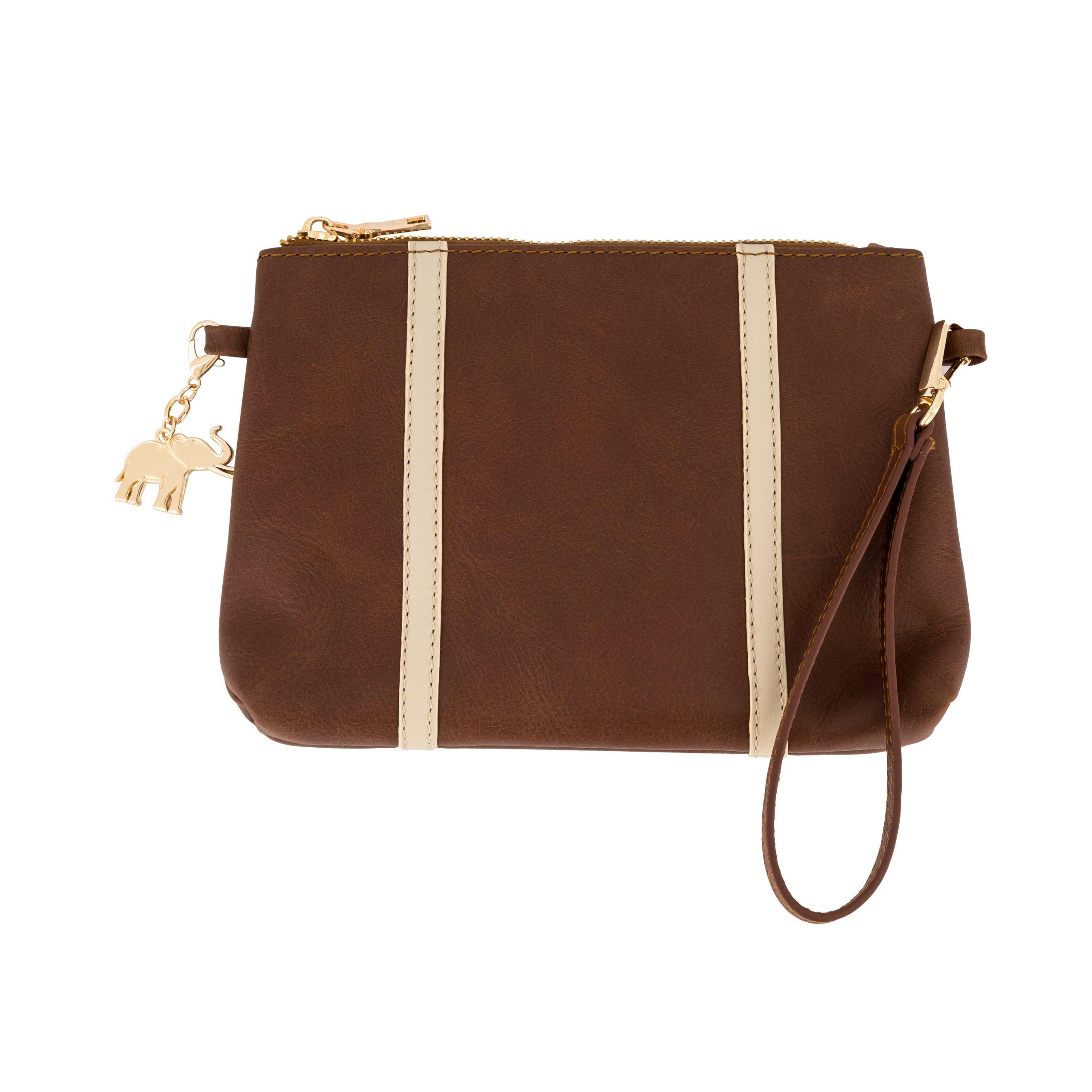 #Color_brown & cream
