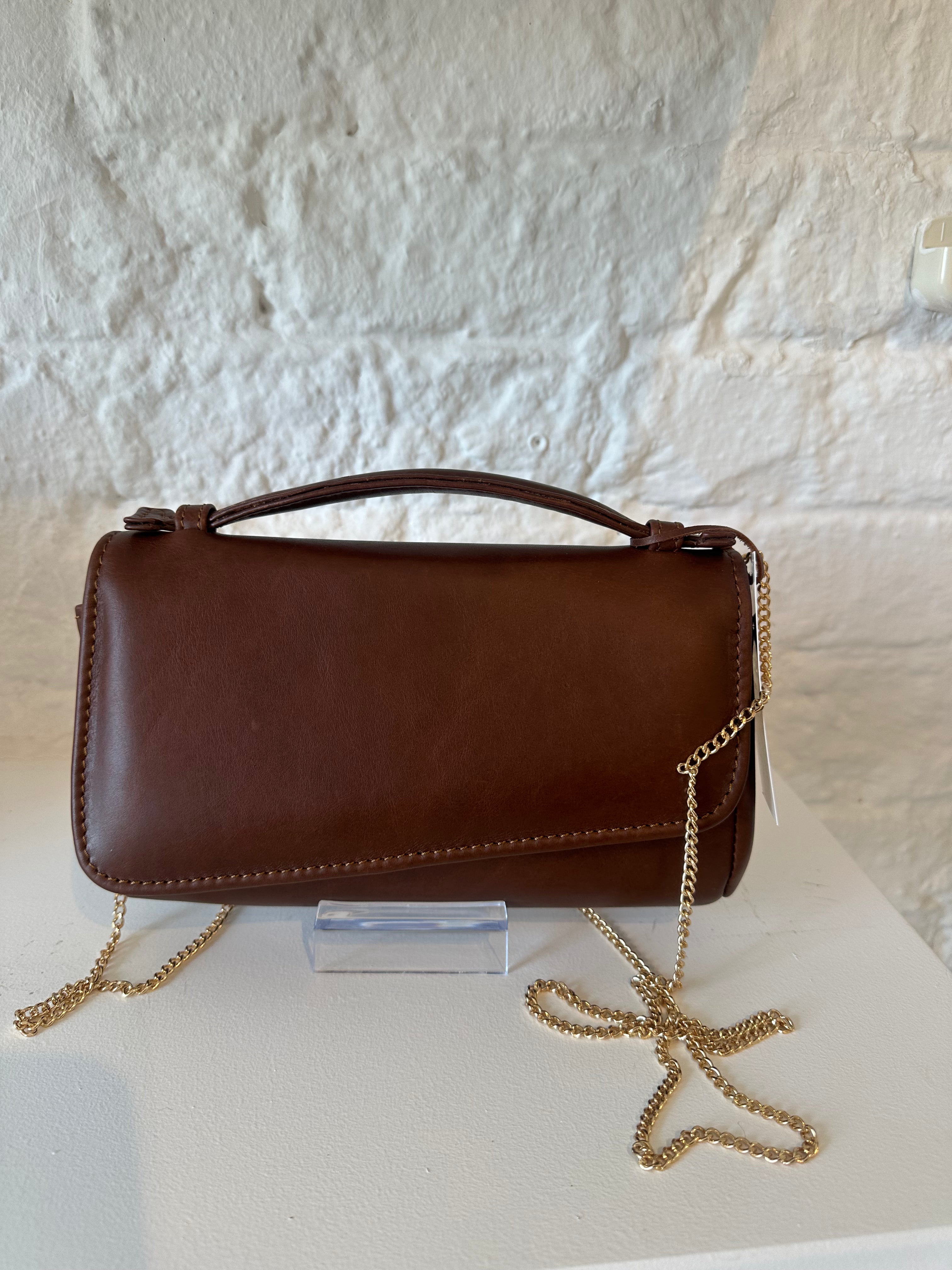 Leather Flap Bag