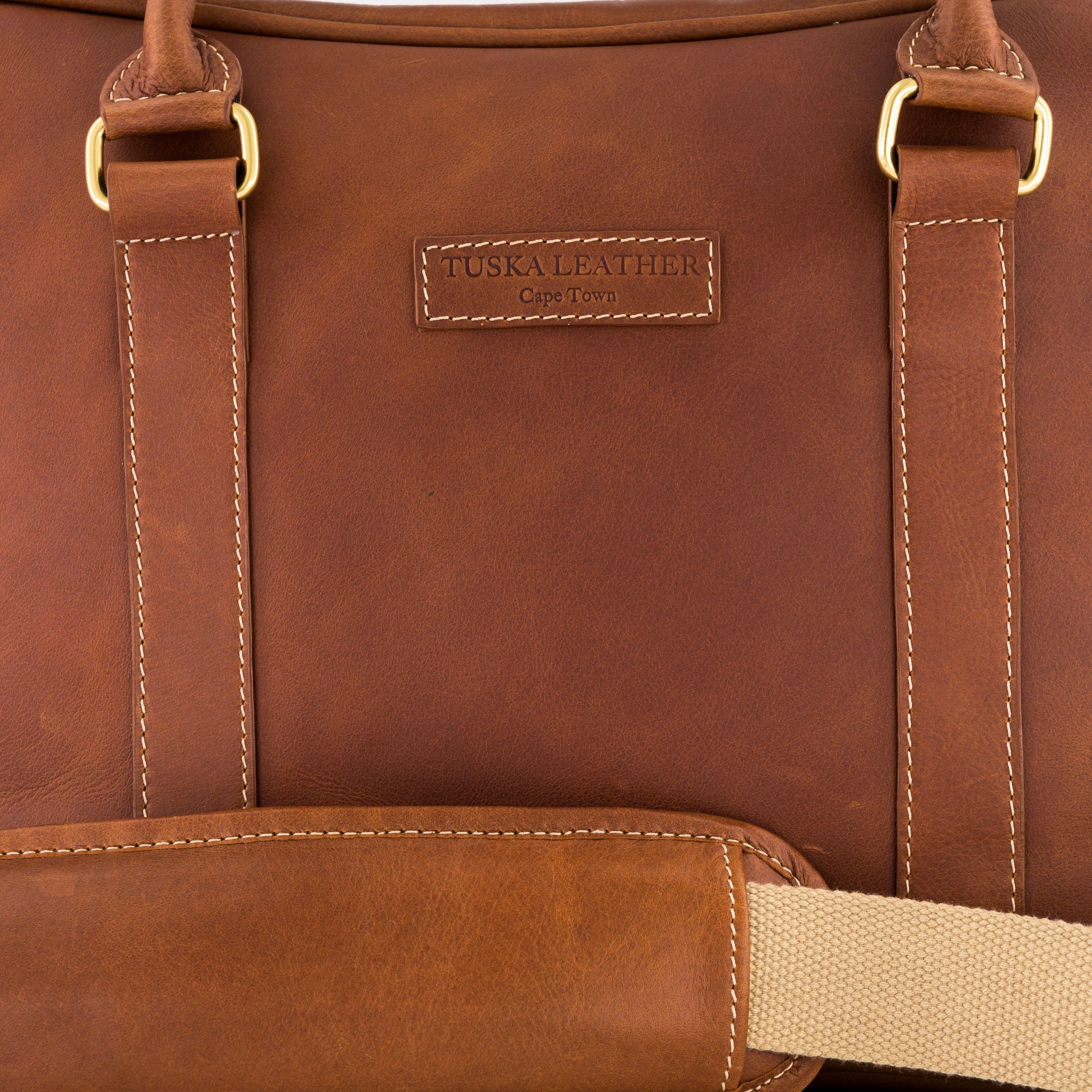 Briefcase - Vintage Tan