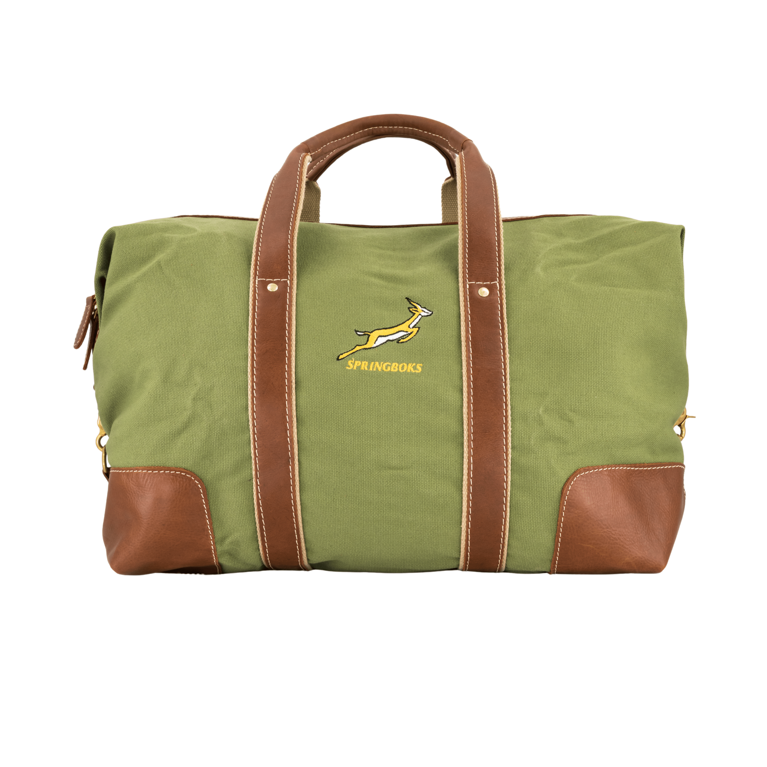 Springbok Check in - Green Canvas