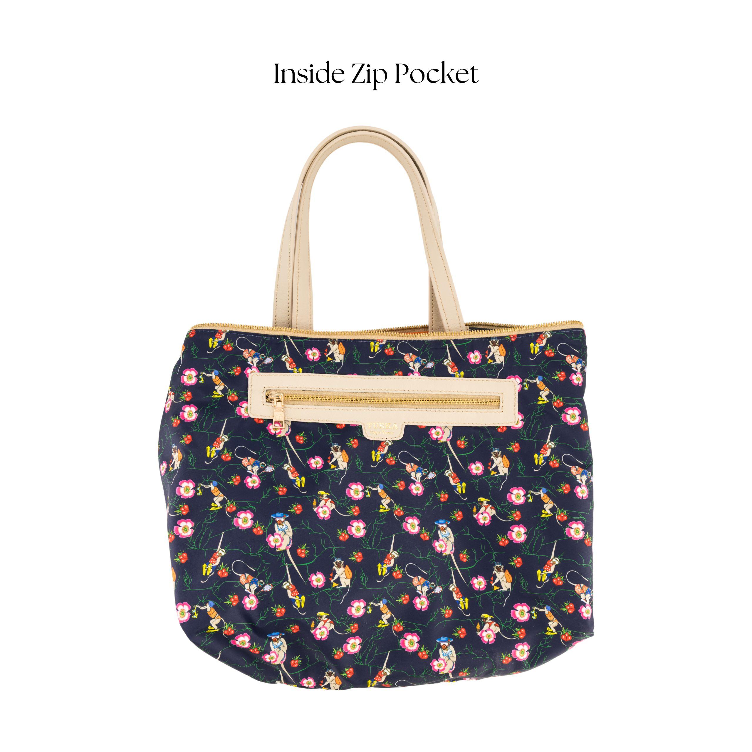 #Color_orange, navy & cream